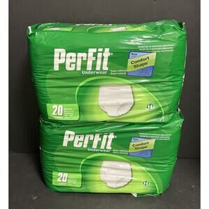 Prevail Per-Fit Daily Underwear, Medium 34-36 Extra Absorbency 40 Count